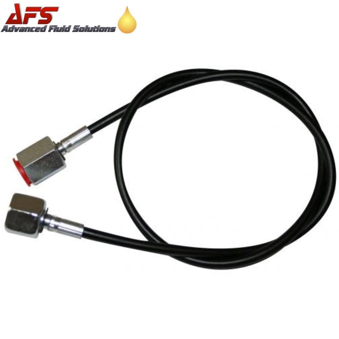 DN2 Microbore Hydraulic Pressure Test Hose Assembly (1000mm) 1 Mtr Long