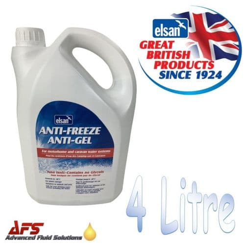 Elsan Caravan And Motorhome Anti-Freeze 4 Litre
