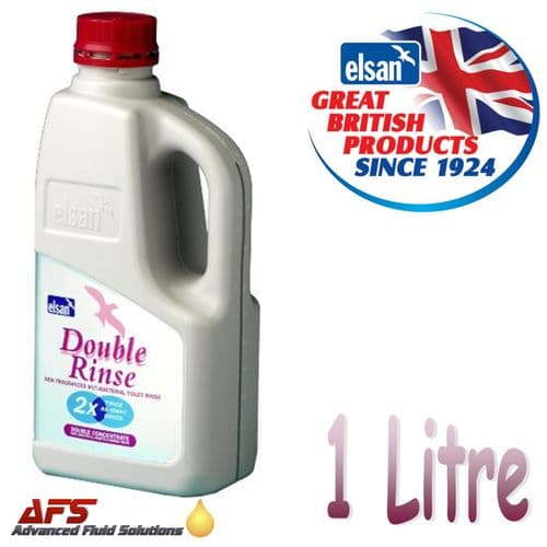Elsan Double Rinse 1 Litre Toilet Rinse Fluid Cleaner