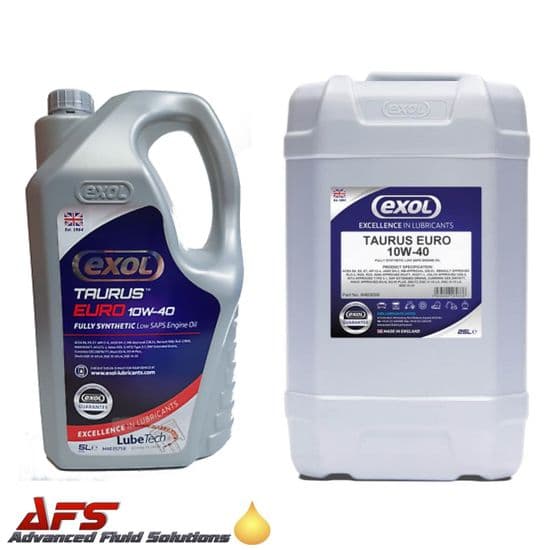 Exol Fully/Semi Synthetic & Mineral Engine Oils Low Sap