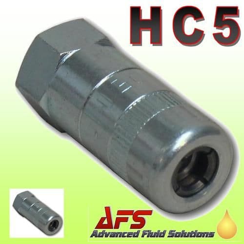 GREASE GUN NIPPLE CONNECTOR COUPLER 4 JAW TYPE HC5