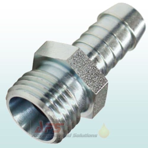 M22 x 1.5mm 24' S Type Male Thread x 11mm - 12mm Hose Tail