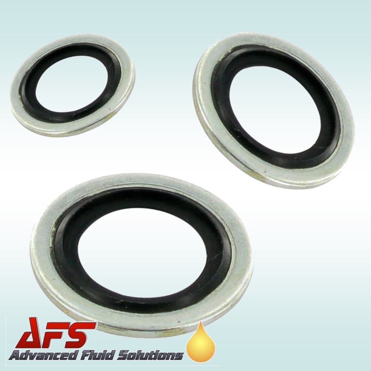 M4 Metric Self Centring Nitrile Bonded Dowty Sealing Washer Seal