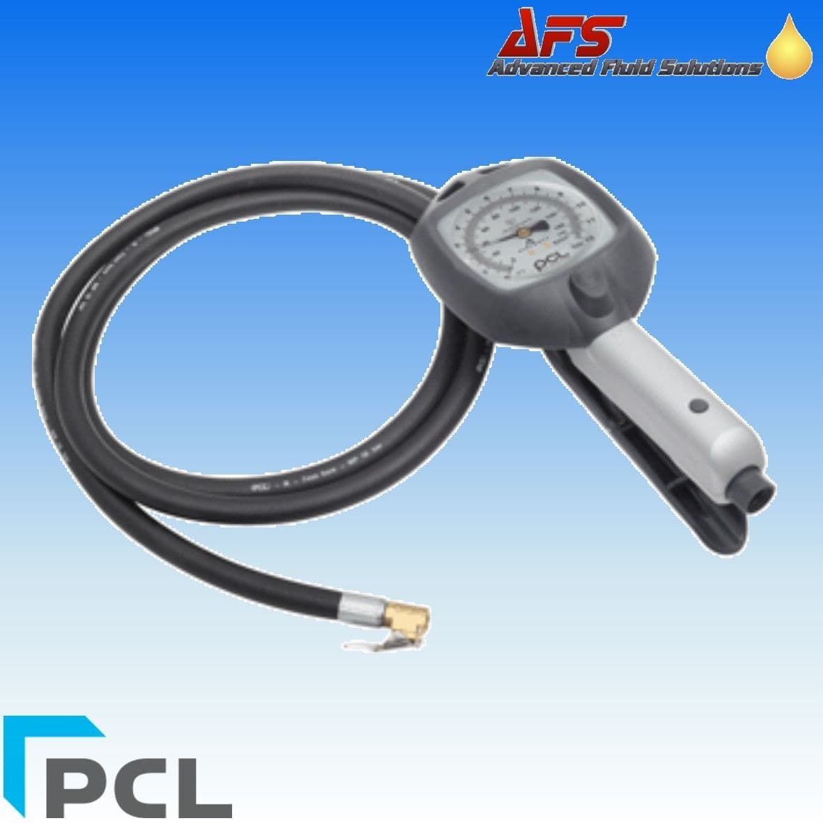 Genuine PCL Airforce Tyre Inflator AFG1H08 6FT Air Line Euro Clip on