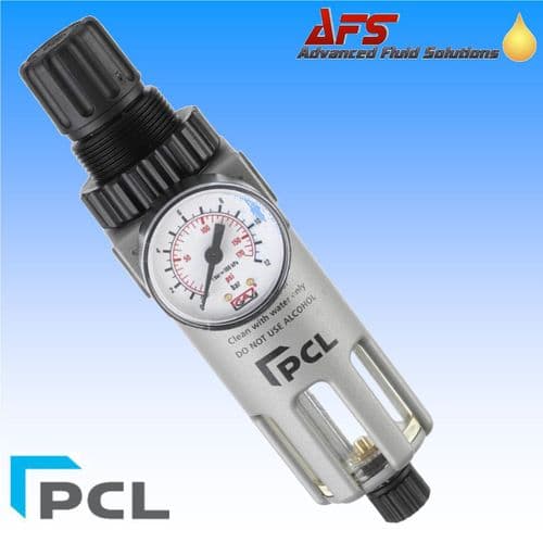 PCL ATC6 Filter-Regulator 0-10 BAR/ 145 psi 1/4 BSP Ports