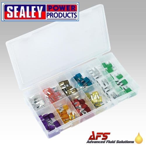 Sealey BCF100 Automotive Mini Fuse Assortment 100pc