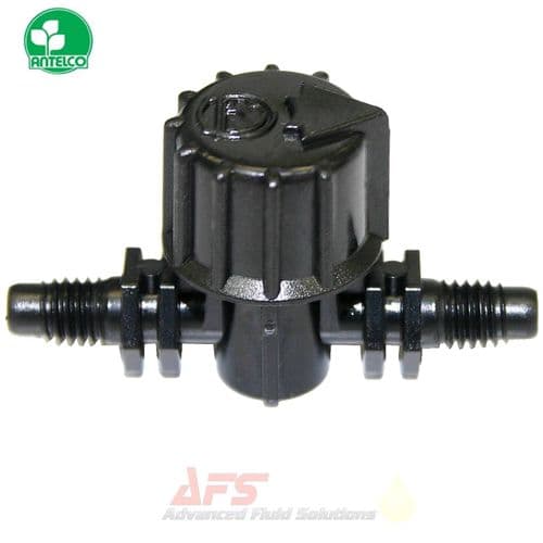 VARI-FLOW Valve Black 10/32 thread x thread