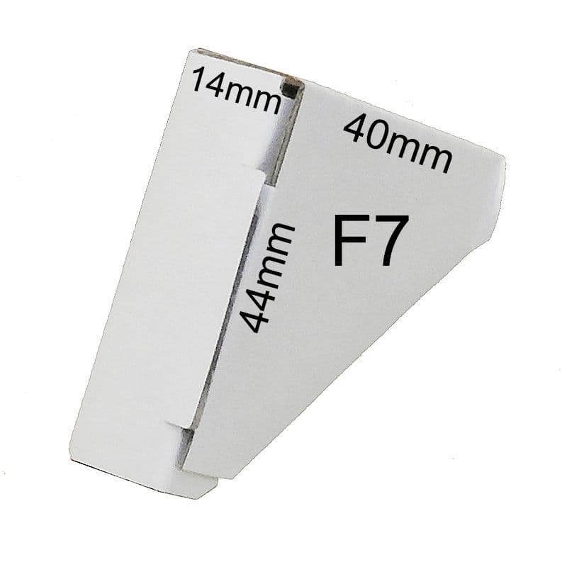 Cardboard Picture Frame Corner Protectors F7 - 14mm x 44mm x 40mm