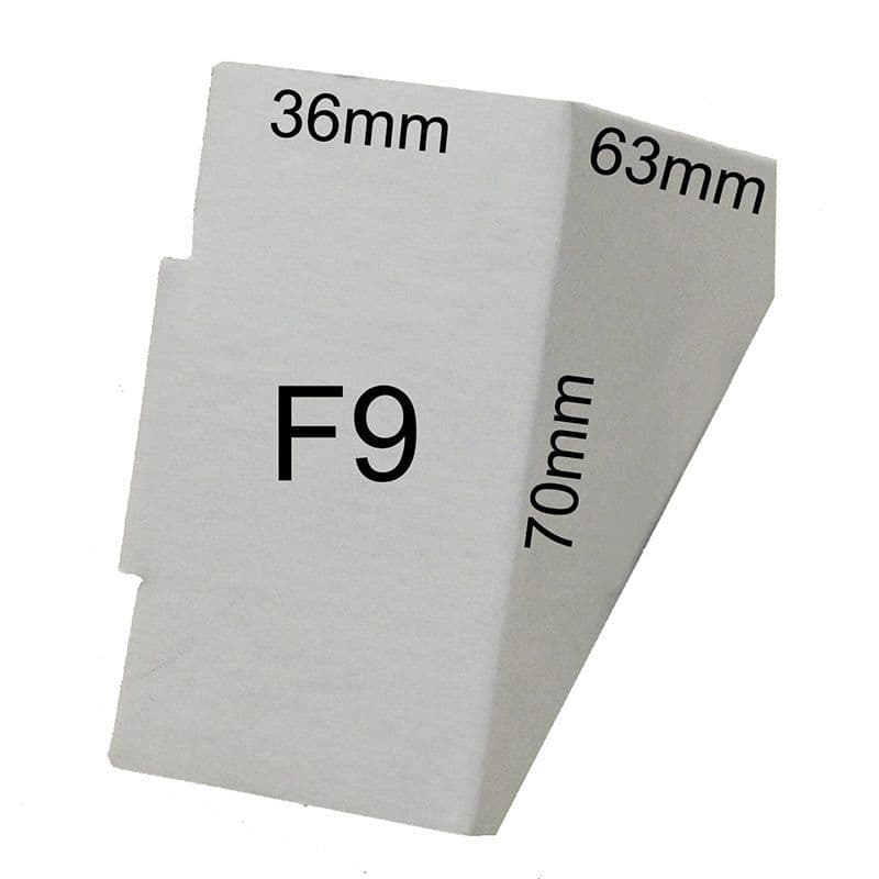 Cardboard Picture Frame Corner Protectors F9 36mm x 70mm x 63mm