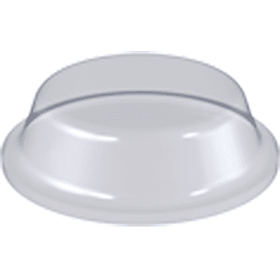 Clear Flat Bumpers 12.7 x 3.5mm