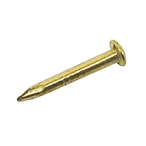 Escutcheon Pins 13mm - Brass Plated