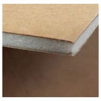 Foam with Brown Kraft Faced Frame Backing Board 3mm - 8 Sheets of 500x370mm