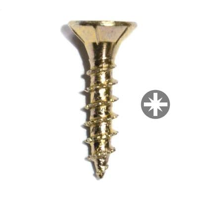 Golden Wood Screws Pozi '3'x16mm