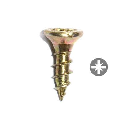 Golden Wood Screws Pozi '3.5'x12mm