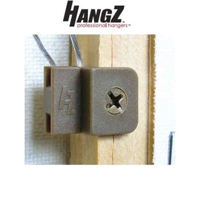 HangZ Easy Wire Tie 1 Hole Clamp + Screw