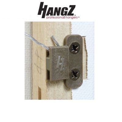 HangZ Easy Wire Tie 2 Hole Clamp + Screws