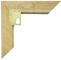 Heavy Duty Brass Plated Bezel Flat Plate