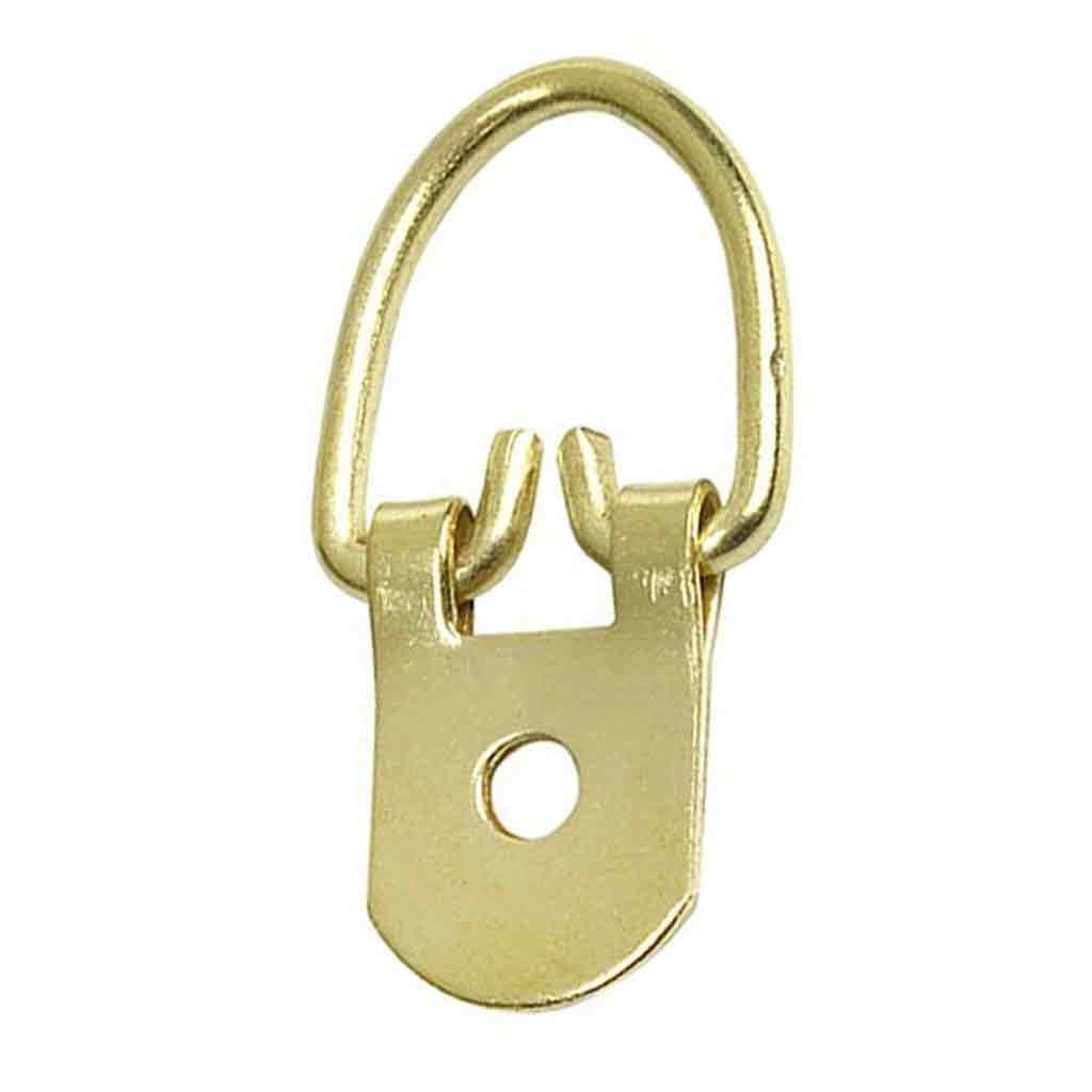 One Inche Hanger Heavy Duty Hanger - 1 Hole Brass Plated