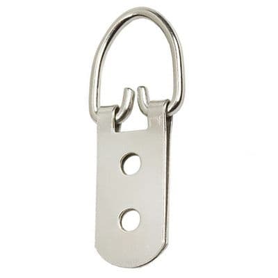 Heavy Duty Hanger - 2 Hole Nickel Plated
