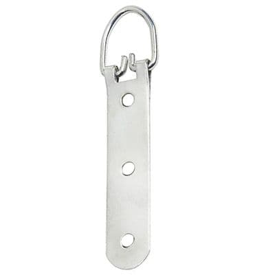 Heavy Duty Hanger - 3 Hole Nickel Plated
