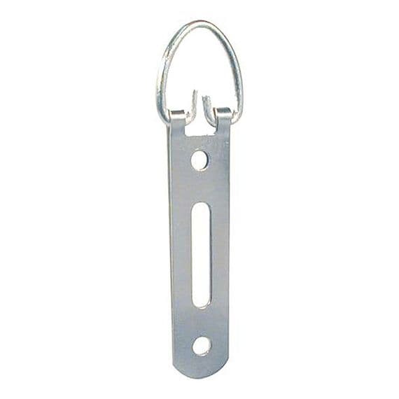 Heavy Duty Hanger - 3 Hole Slotted Zinc Plated