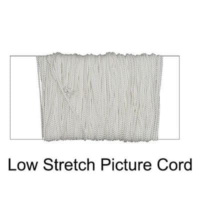 Low Stretch Picture Hanging Cord No 1 - 50m Roll