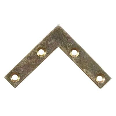 Picture Frame Reinforcement Corners Zinc Plated (large)