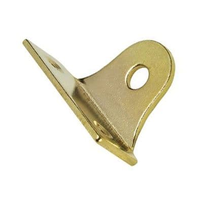 Picture Plate Right Angled - Brass Plated