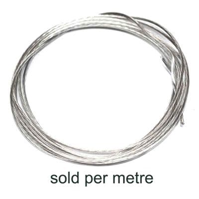Plastic Coated Stainless Steel Picture Hanging Wire (#5/19kg) - by metre