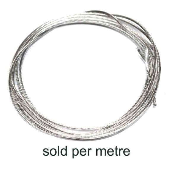 Plastic Coated Stainless Steel Picture Hanging Wire (#6/24kg) - by metre
