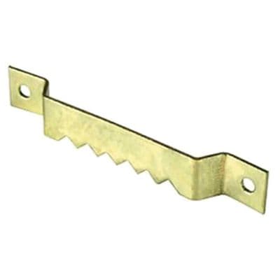 Saw Tooth  Hanger 63mm Brass Plated