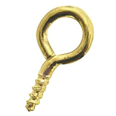 Screw Eyes 16 x 1 Brass Plated