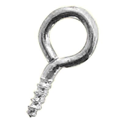 Screw Eyes 16 x 1 Nickel Plated