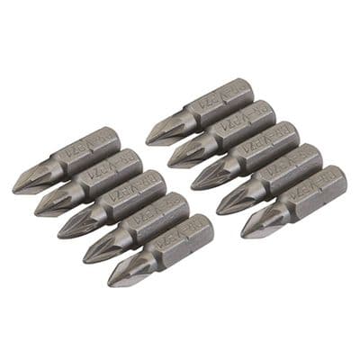 Screwdriver Bit Pozi Drive '1' (PZ1) - Length 25mm - Pack of 10