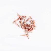 Solid Copper Tacks 13mm