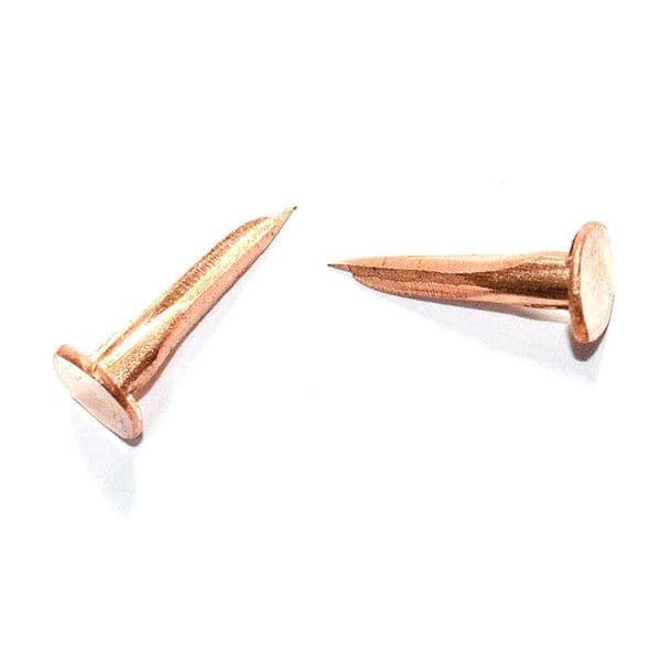 Solid Copper Tacks 13mm Pack of approx 210 100g