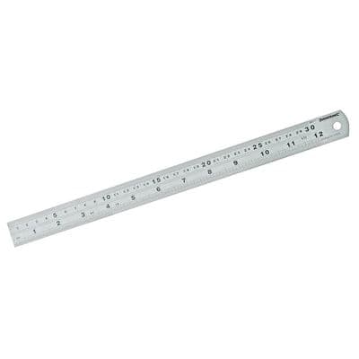 Stainless Steel Rule - 12” (300mm)