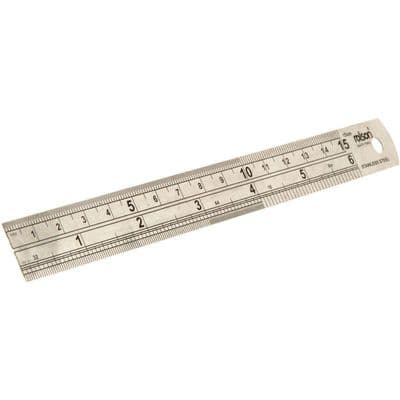 Stainless Steel Rule - 6” (150mm)