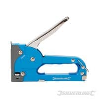 Steel Staple Gun & 100 Staples (Type 53 4-8mm)