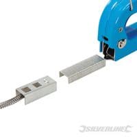 Steel Staple Gun & 100 Staples (Type 53 4-8mm)