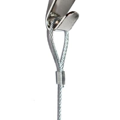 Steel Suspender Cable with loop - 2mm x 1.5m