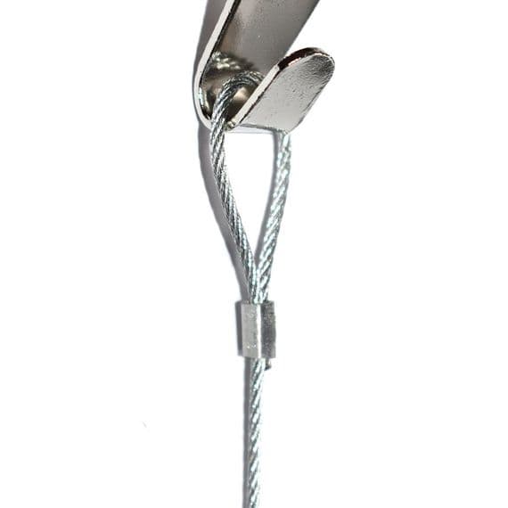 Steel Suspender Cable with loop - 2mm x 1.5m