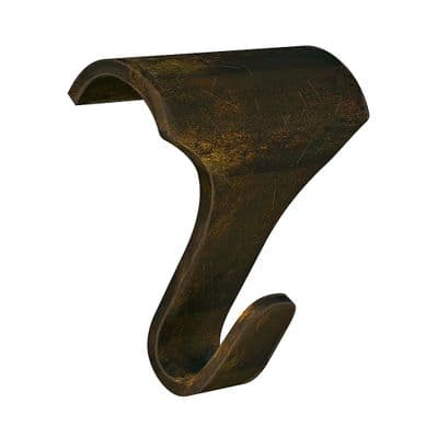 Sturdy Picture Rail Hook BRONZE Finish - Medium