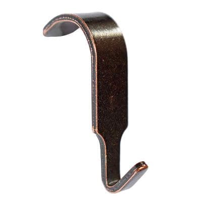 Sturdy Picture Rail Hook Bronze - Narrow