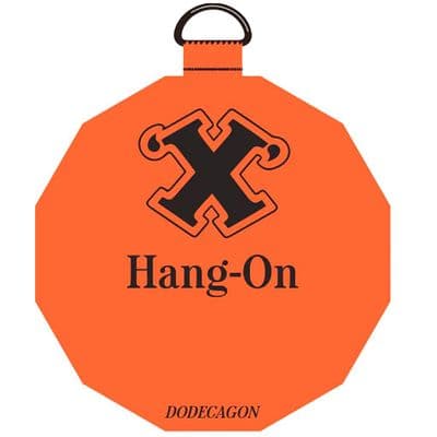 X Hang-On Gummed Adhesive Dodecagon Hanger
