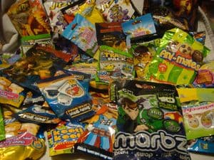 50  x single blind bags mixed pack.