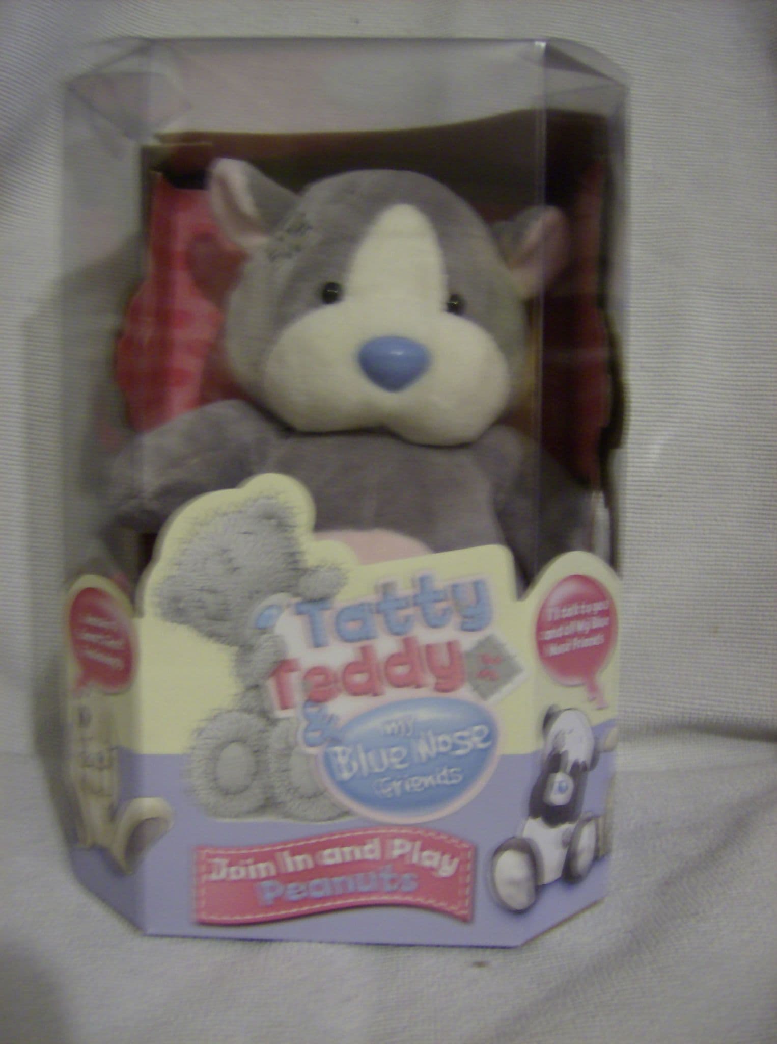 Carte Blanche 8inch takling Blue Nose Friend hamster peanuts