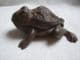 Cast Iron frog key keeper Garden Ornament