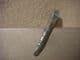 Concord  hair clip in grey and blue.