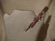 Concorde hair clip shades of pink flowers.